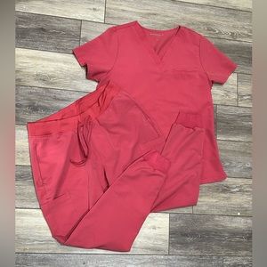 Mandala Scrubs - Jaipur Pink